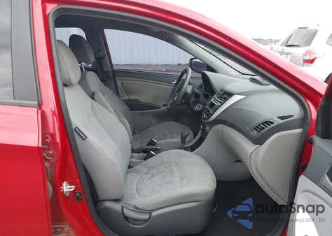 2014 Hyundai Accent Gls z USA, uszkodzony, nr VIN KMHCT4AE5EU642151